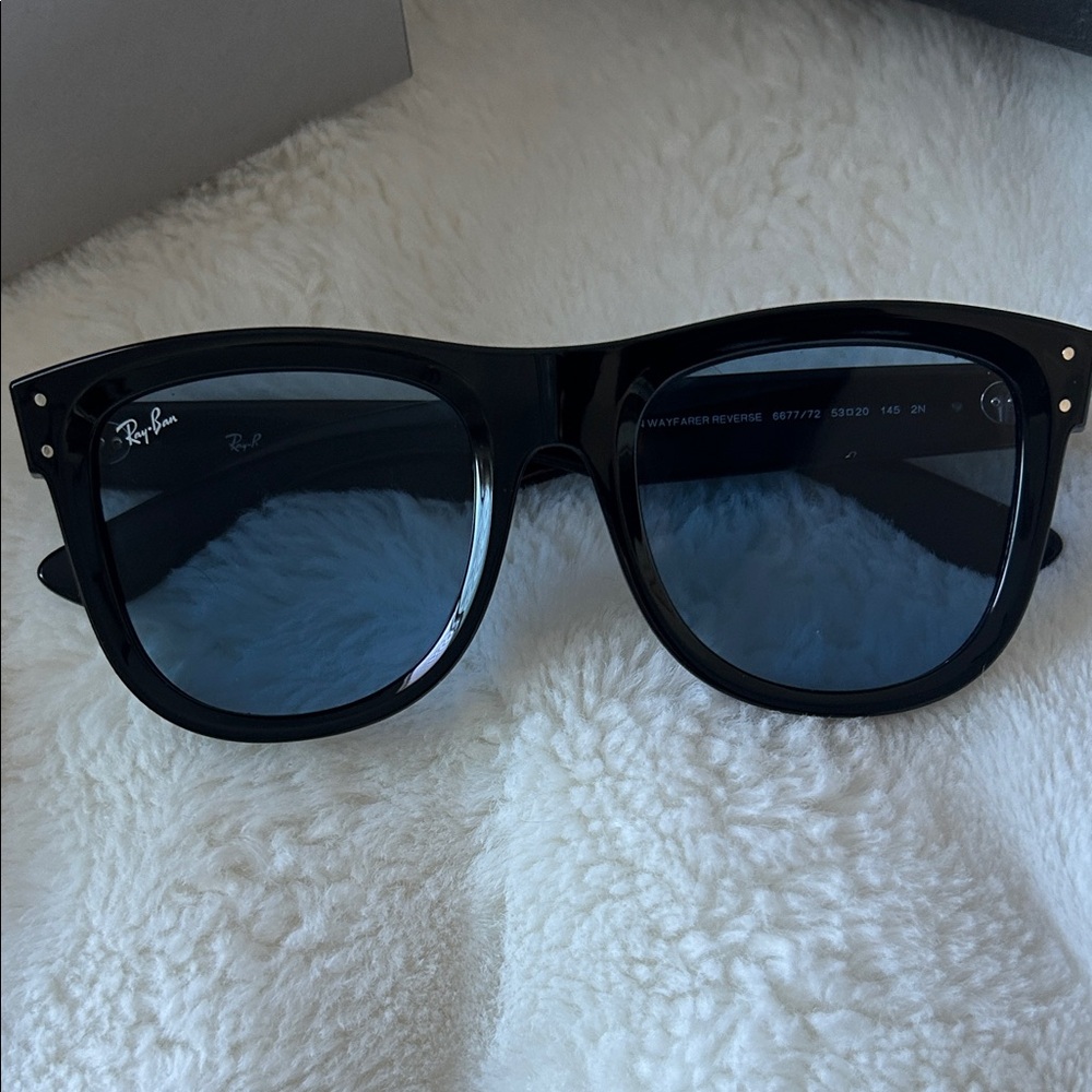 Ray-Ban wayfarer reverse 53mm square sunglasses
